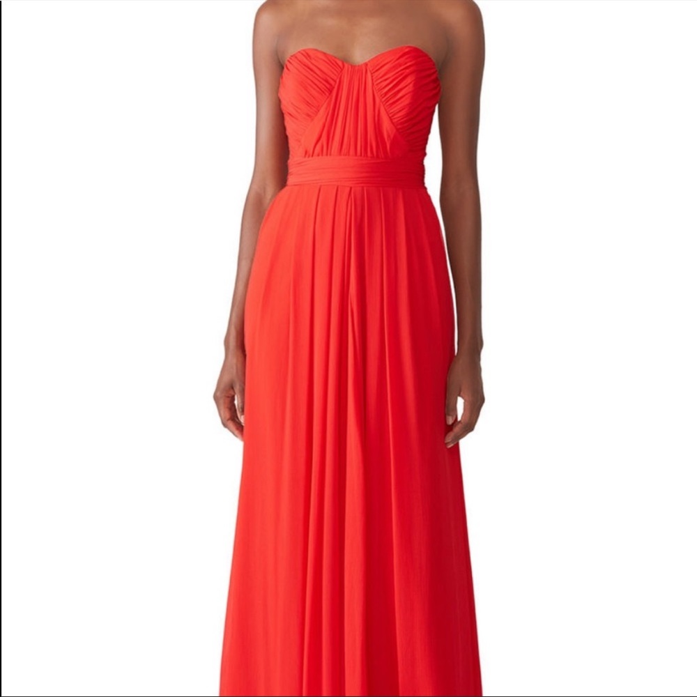 Badgley Mischka Faye Chiffon Gown NWT